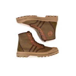 Pataugas AUTHENTIQUE M/MIXTC H4H KAKI -PATAUGAS Boutique 628188 BOOTS HOMME OG M MIXT C H4H KAKI 6