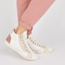 Pataugas PALME/PER F2I ROSE 12 Pataugas PALME/PER F2I ROSE -PATAUGAS Boutique BASKET FEMME PALME PER F2I ROSE 628402 300 Porte 1