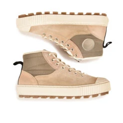 Pataugas ARAN M/MIXS F4H ROSE/BEIGE -PATAUGAS Boutique BOOTS FEMME ARAN M MIXS F4H ROSE BEIGE web6