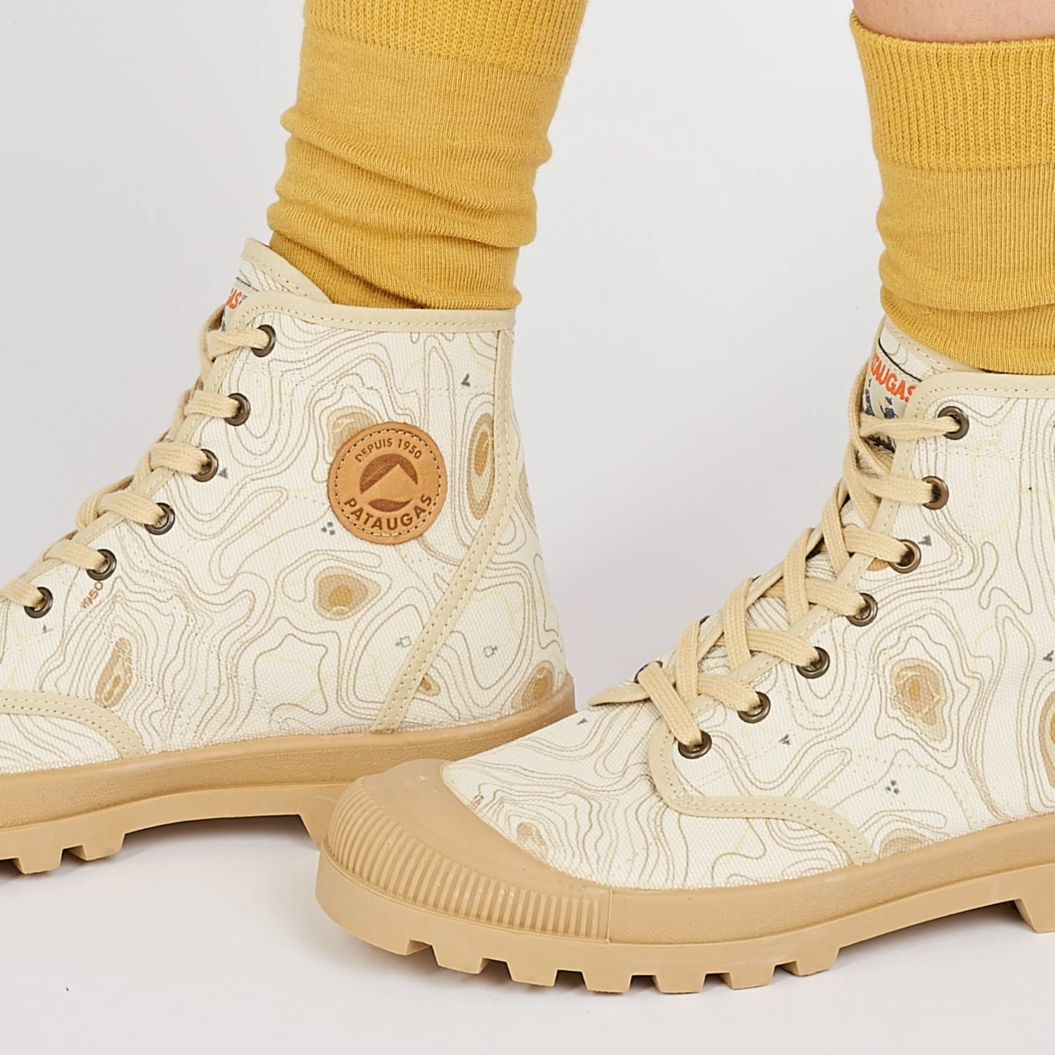 Pataugas AUTHENTIQUE M/TOPO F2I BEIGE 3 Pataugas AUTHENTIQUE M/TOPO F2I BEIGE – Image 3